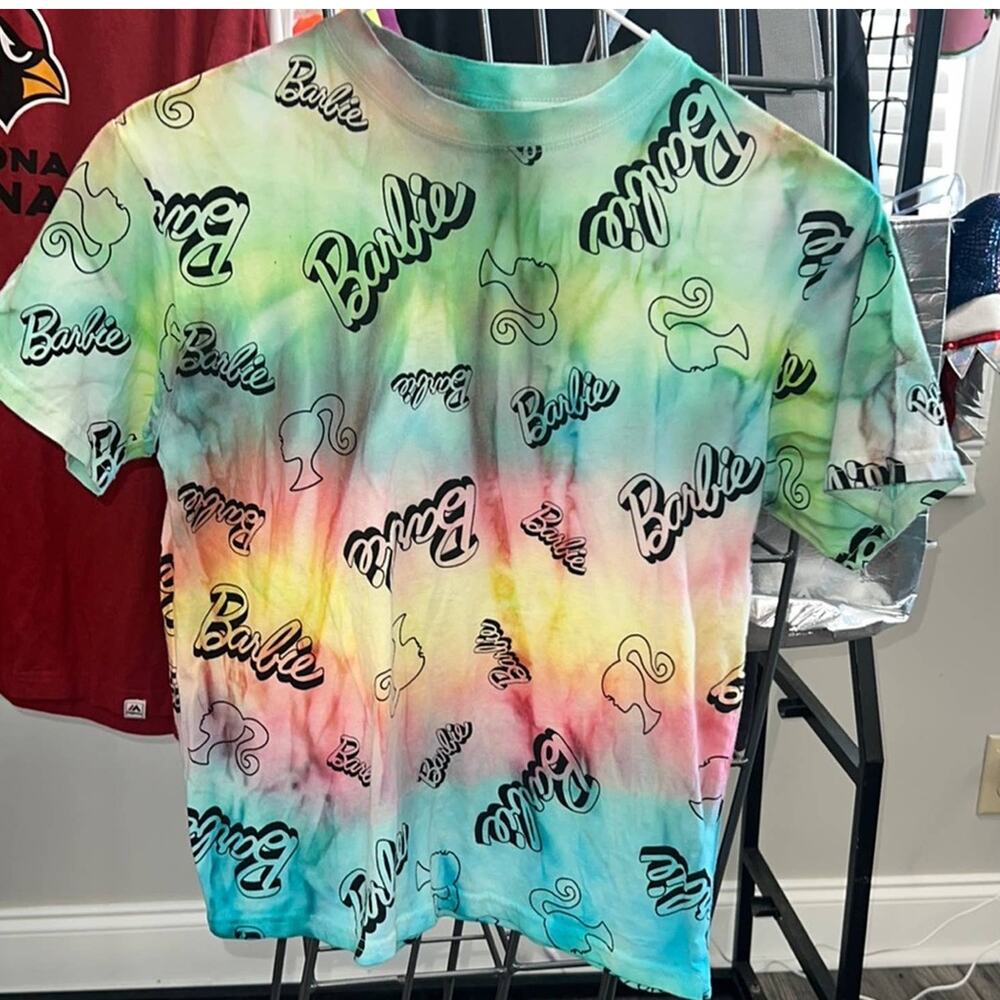 Barbie tie-dye shirt Kids L/XL